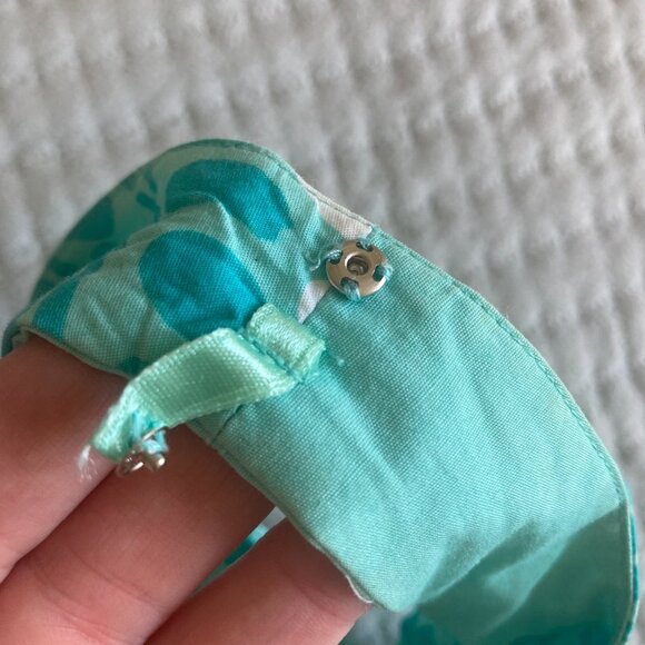 Lilly Pulitzer White Label Blue & White Palm Tree Sundress, size 8 - Picture 6 of 7